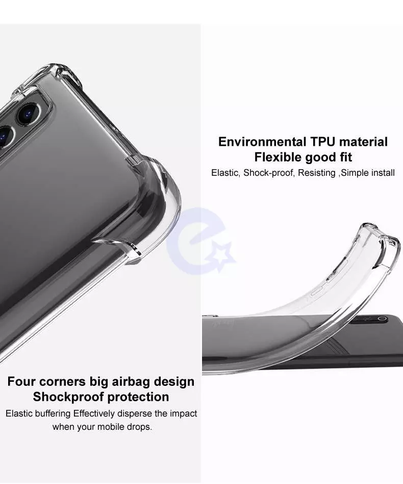 Протиударний чохол бампер для Xiaomi 12 / 12S / 12X Imak Shock Transparent (Прозорий) Протиударний чохол бампер для Xiaomi 12 / 12S / 12X Imak Shock Transparent (Прозорий)