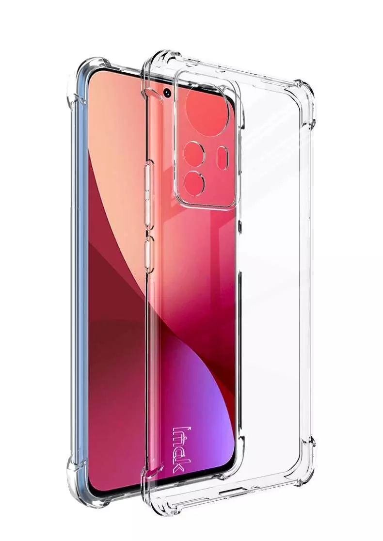 Протиударний чохол бампер для Xiaomi 12 Pro / 12S Pro Imak Shock Transparent (Прозорий)