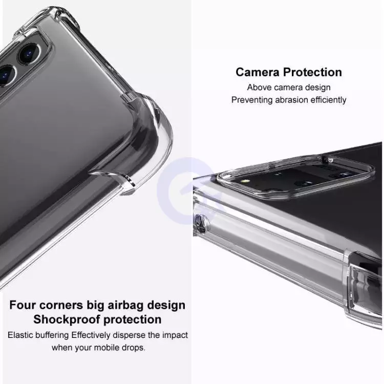 Противоударный чехол бампер для Huawei Honor 60 SE Imak Shock Transparent (Прозрачный)