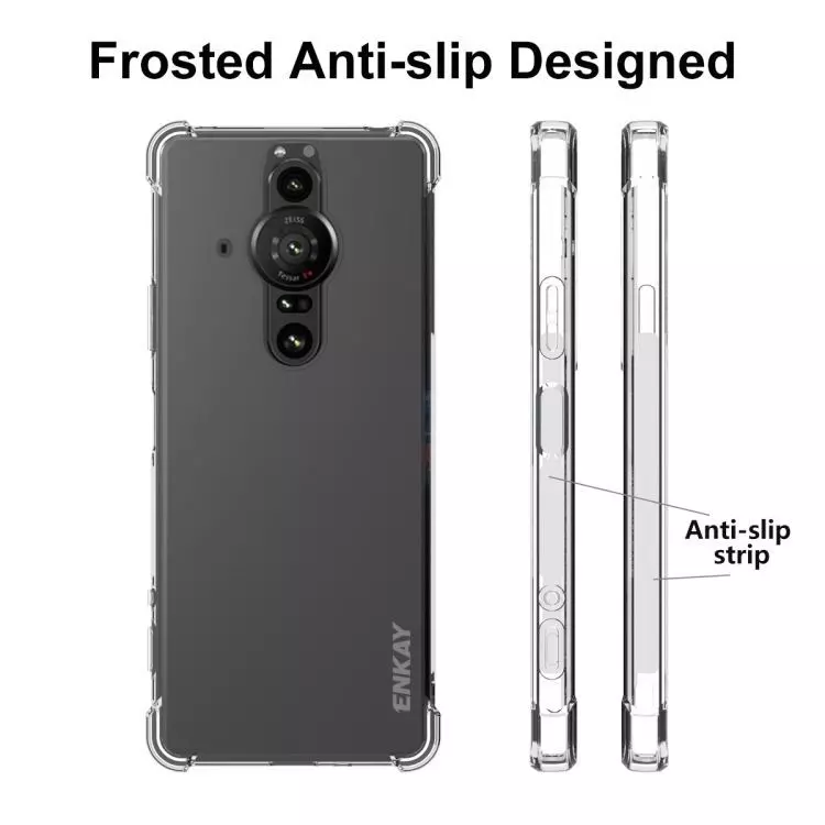 Протиударний чохол бампер для Sony Xperia Pro-I Imak Shock Transparent (Прозорий) Протиударний чохол бампер для Sony Xperia Pro-I Imak Shock Transparent (Прозорий)