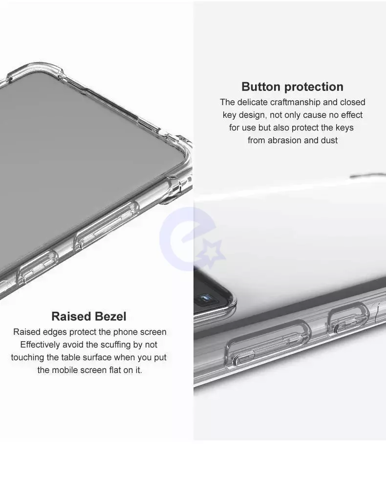 Протиударний чохол бампер для Oppo Reno 9 Imak Shock Transparent (Прозорий) Протиударний чохол бампер для Oppo Reno 9 Imak Shock Transparent (Прозорий)