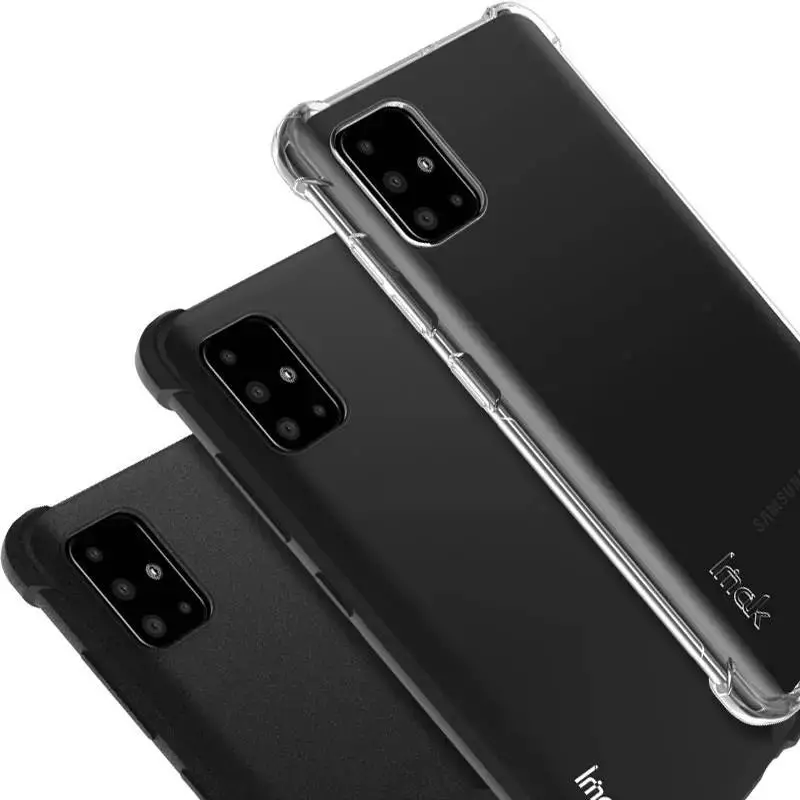 Протиударний чохол бампер для Xiaomi 12T / 12T Pro / Redmi K50 Ultra Imak Shock Matte Black (Матовий Чорний)