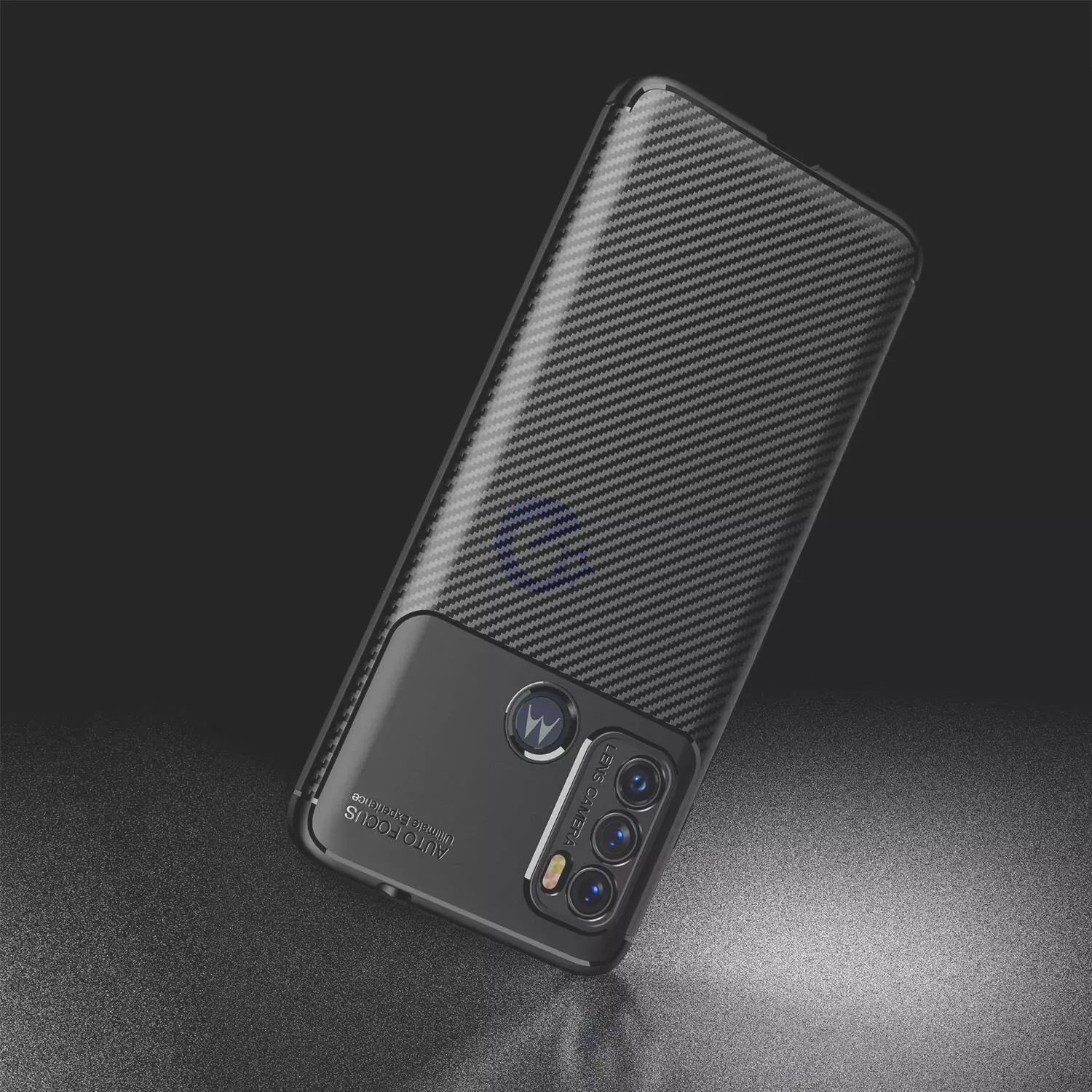 Противоударный чехол бампер для Motorola Moto G32 Ipaky Lasy Black (Черный)