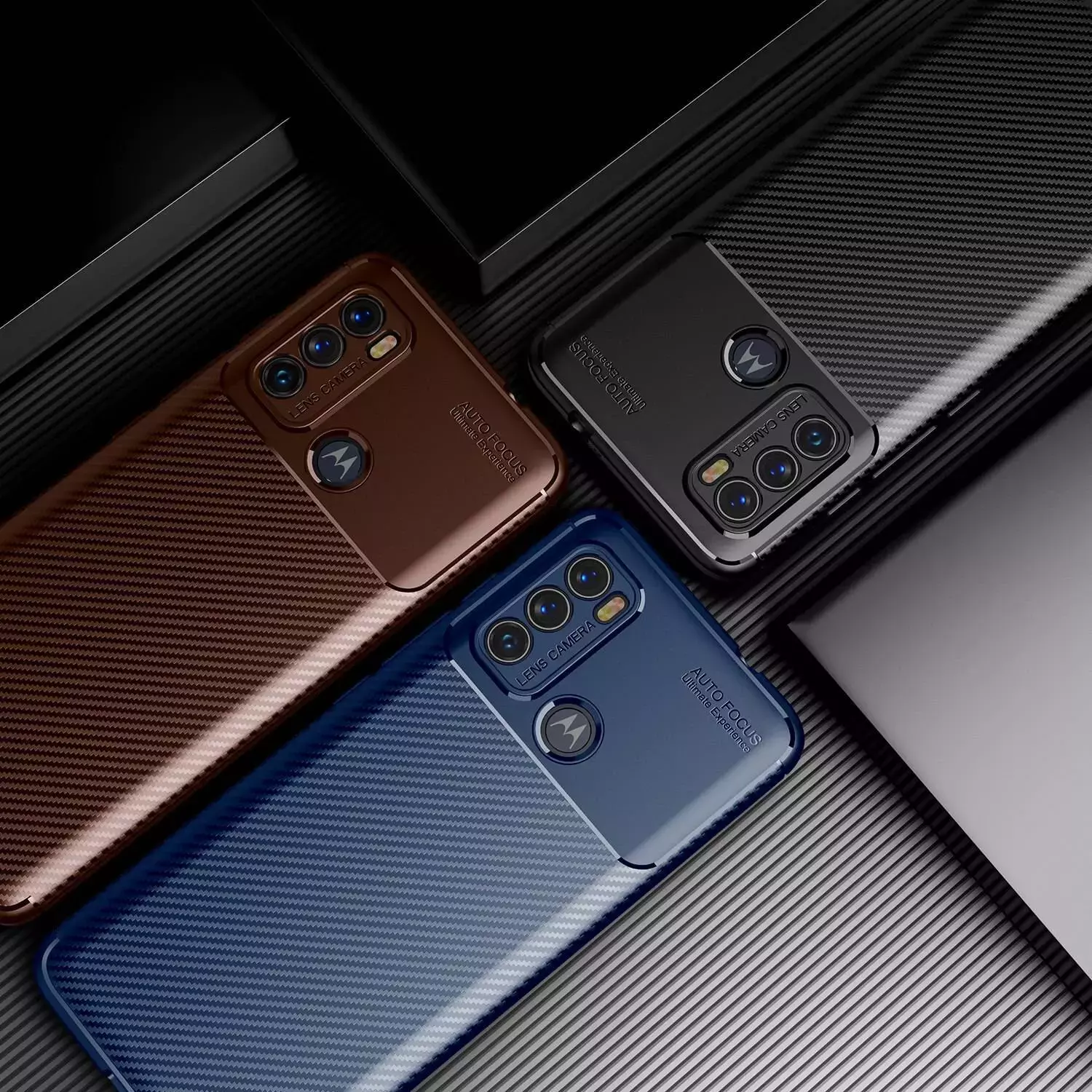 Протиударний чохол бампер для Motorola Moto G62 5G Ipaky Lasy Blue (Синій)