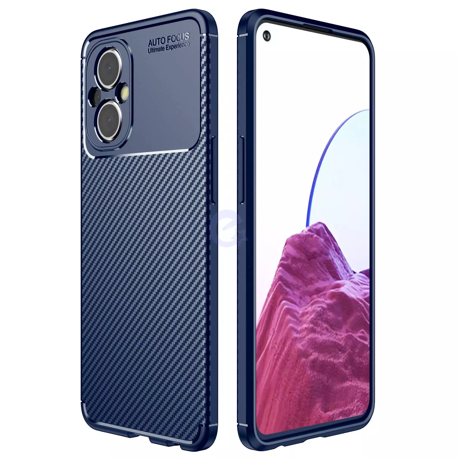 Противоударный чехол бампер для OnePlus Nord N20 5G Ipaky Lasy Blue (Синий)