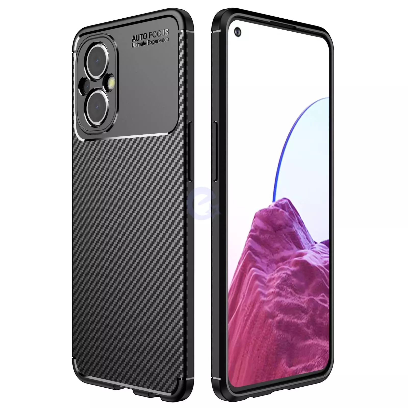 Противоударный чехол бампер для OnePlus Nord N20 5G Ipaky Lasy Black (Черный)