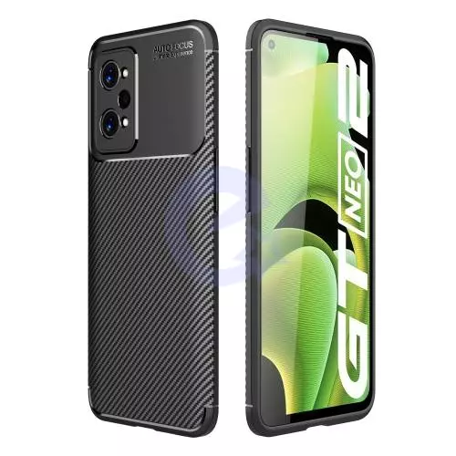 Протиударний чохол бампер для Realme GT2 / GT Neo 2 / GT Neo 3T Ipaky Lasy Black (Чорний) Протиударний чохол бампер для Realme GT2 / GT Neo 2 / GT Neo 3T Ipaky Lasy Black (Чорний)