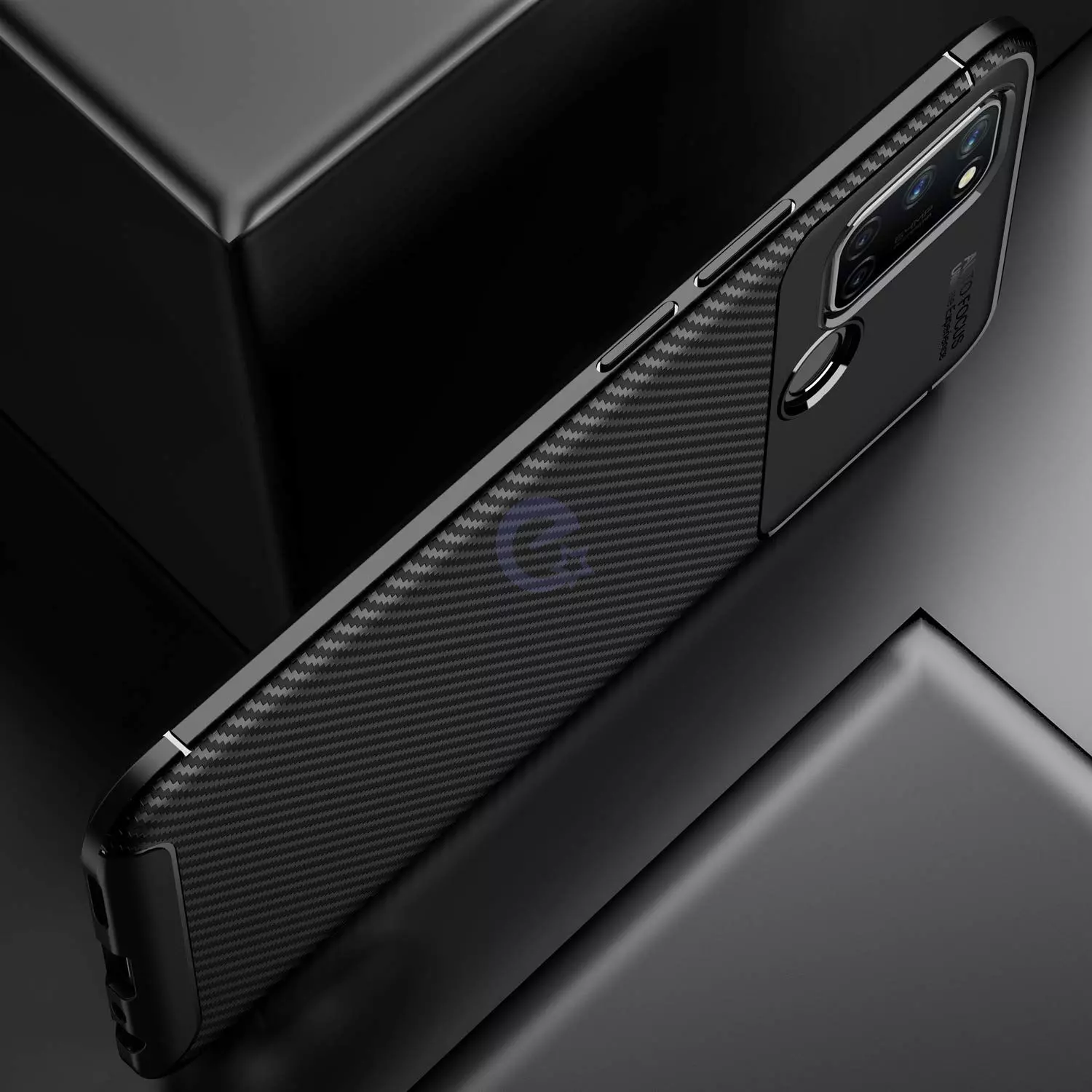 Противоударный чехол бампер для Infinix Note 11 / Note 12 Ipaky Lasy Black (Черный)