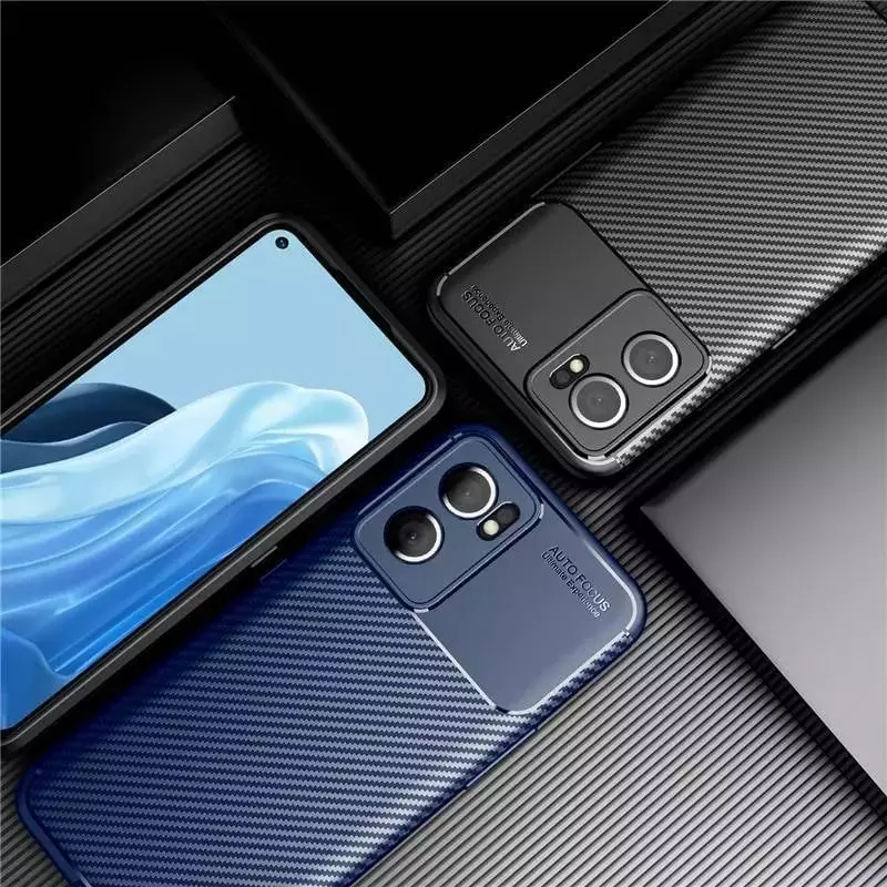 Протиударний чохол бампер для Realme 10s Ipaky Lasy Blue (Синій)