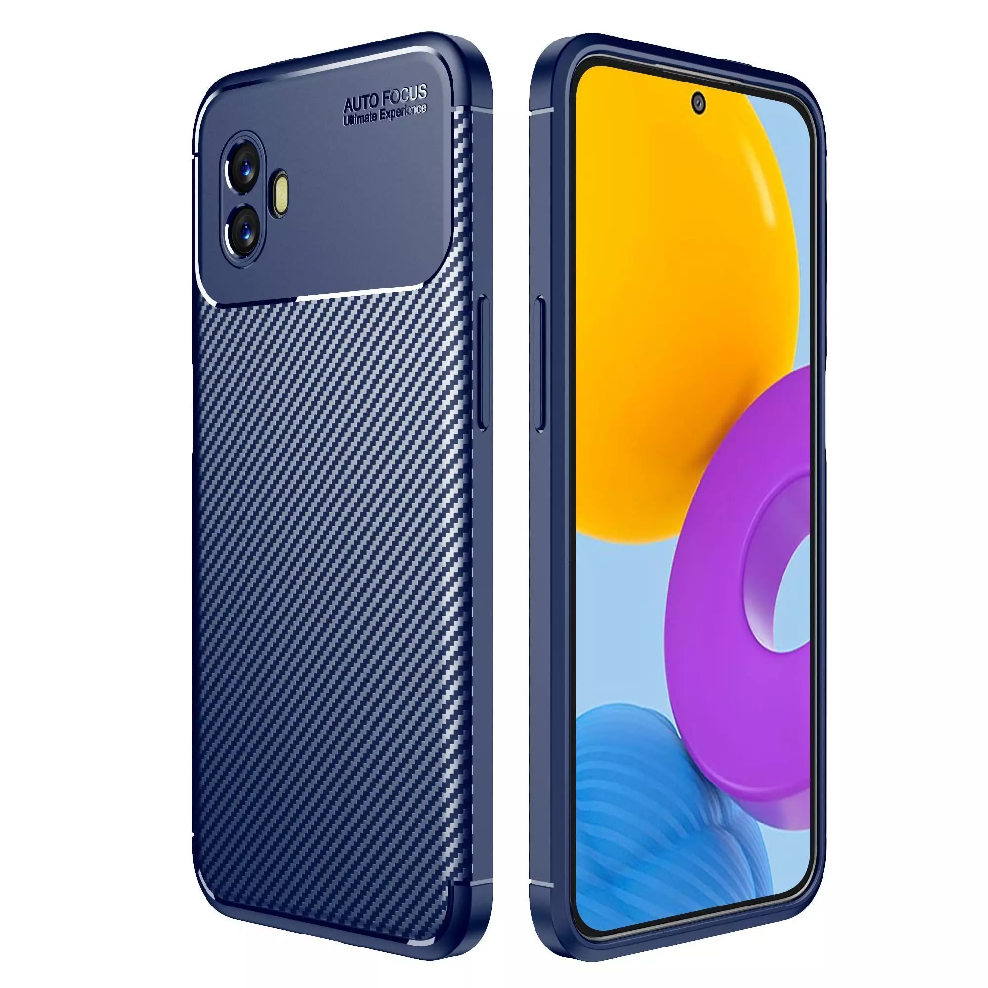 Протиударний чохол бампер для Samsung Galaxy M04 / Galaxy A04e Ipaky Lasy Blue (Синій)