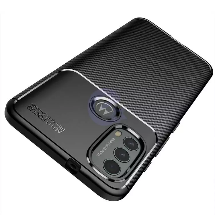 Противоударный чехол бампер для Motorola Moto E20 / E30 / E40 Ipaky Lasy Blue (Синий)