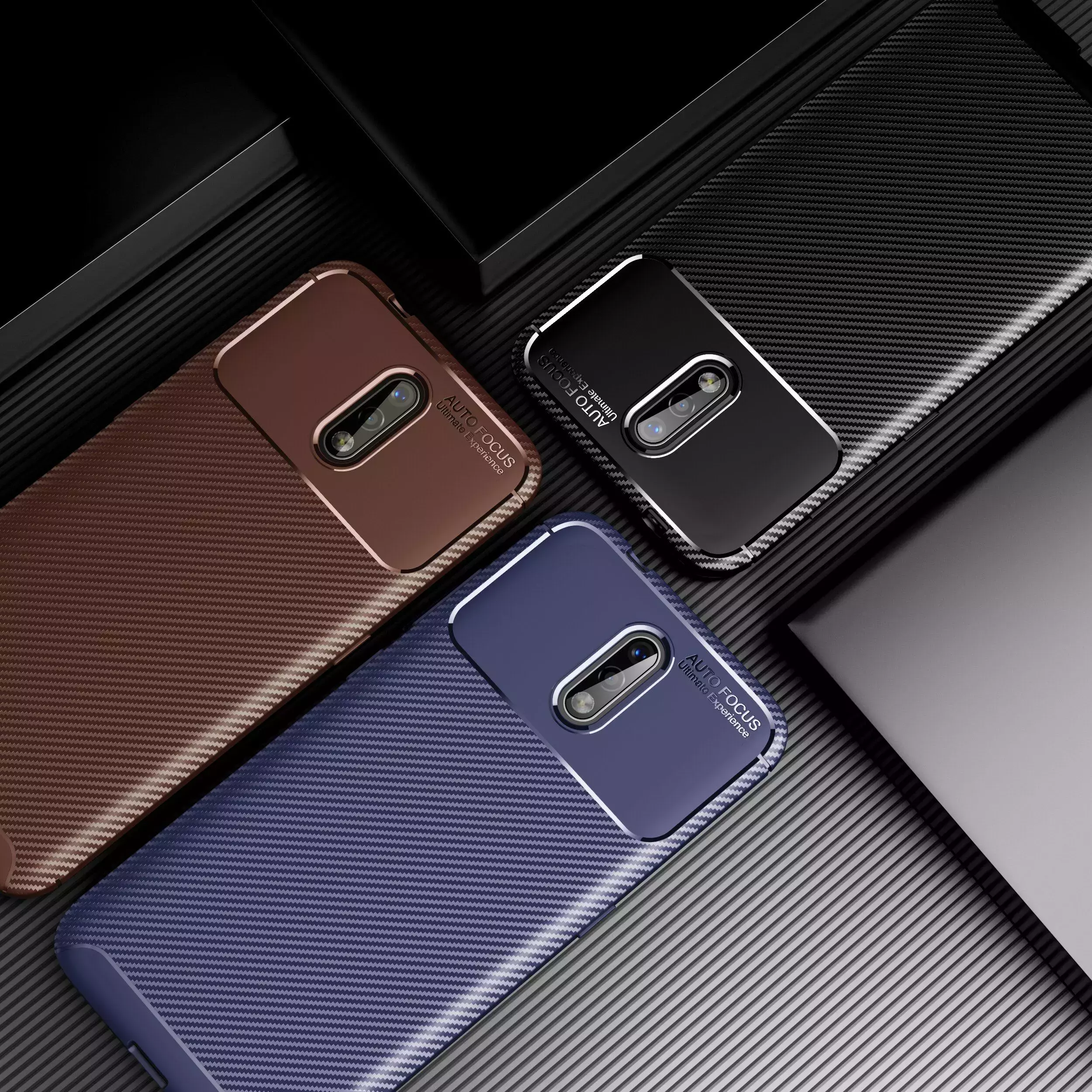 Противоударный чехол бампер для Nokia C01 Plus Ipaky Lasy Blue (Синий)