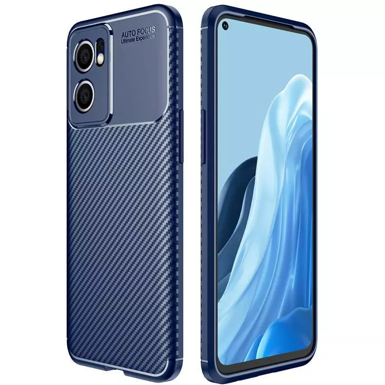 Противоударный чехол бампер для Realme 10 Pro Plus Ipaky Lasy Blue (Синий)