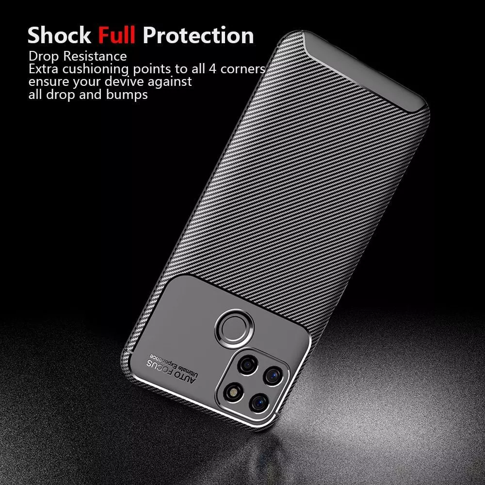 Протиударний чохол бампер для Realme Narzo 50A 5G Ipaky Lasy Black (Чорний)