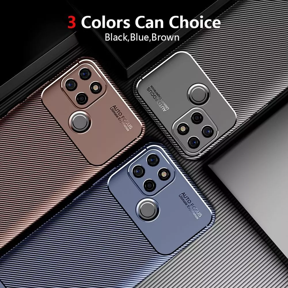 Протиударний чохол бампер для Realme Narzo 50A 5G Ipaky Lasy Black (Чорний)