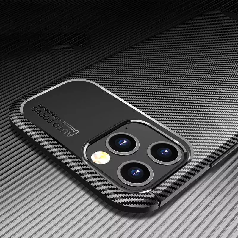 Противоударный чехол бампер для iPhone 14 Pro Max Ipaky Lasy Black (Черный)