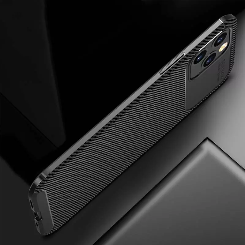 Противоударный чехол бампер для iPhone 14 Pro Max Ipaky Lasy Black (Черный)