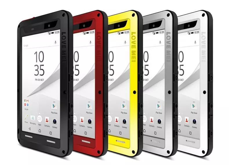 Протиударний чохол бампер для Vivo Y02 Love Mei PowerFull Silver (Сріблястий) Протиударний чохол бампер для Vivo Y02 Love Mei PowerFull Silver (Сріблястий)