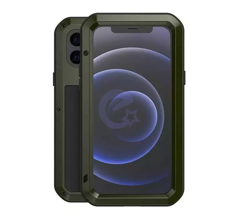 Протиударний чохол бампер для vivo V25e Love Mei PowerFull Army Green (Армійський Зелений)
