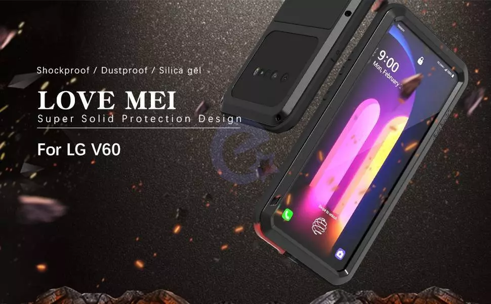 Противоударный чехол бампер для Google Pixel 7 Pro Love Mei PowerFull White (Белый)