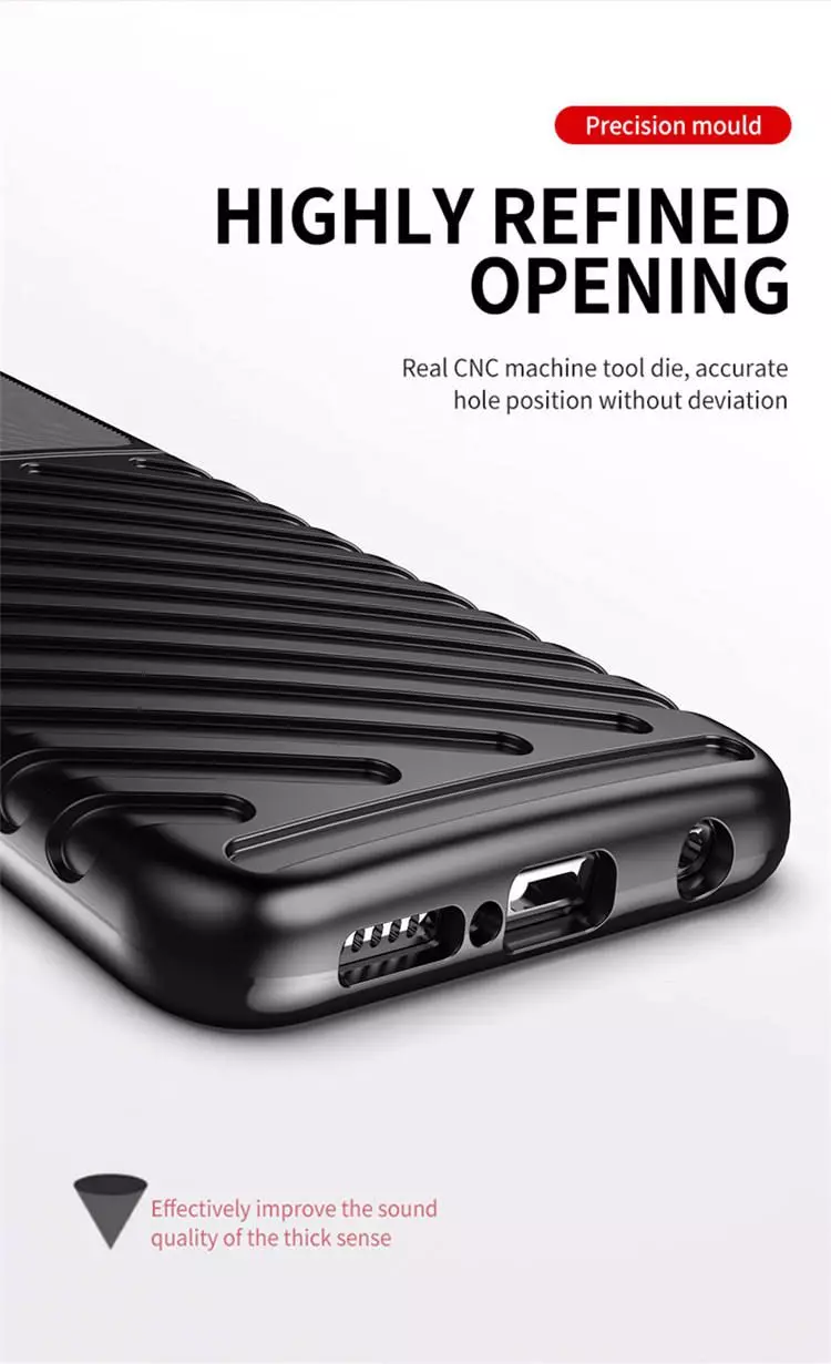 Противоударный чехол бампер для Motorola Moto G42 Anomaly Thunder Black (Черный)