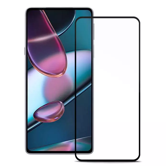 Защитное стекло для Motorola Moto G42 Anomaly 20D Tempered Glass Black (Черный)