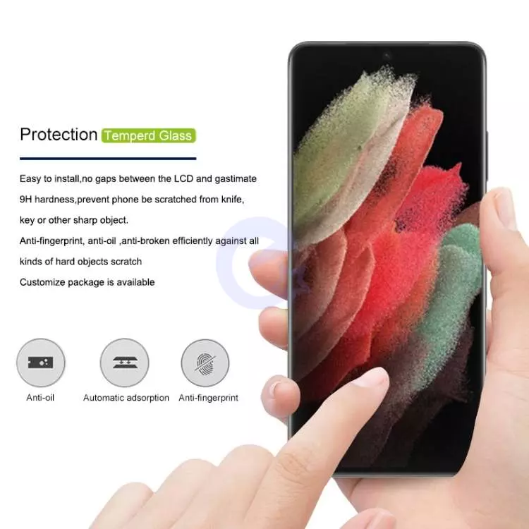Защитное стекло для Samsung Galaxy S22 Plus Mocolo 3D Glass Black (Черный)