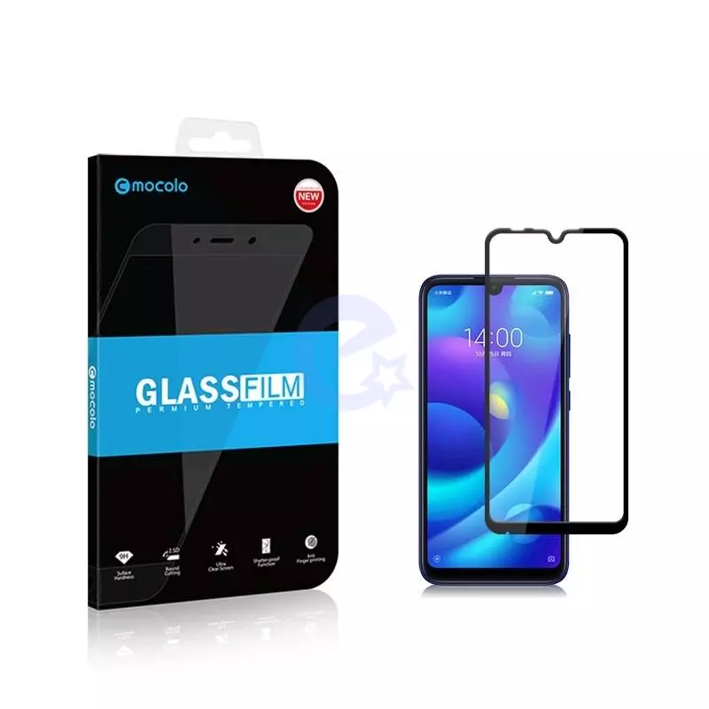 Защитное стекло для Motorola Moto G50 5G Mocolo Full Cover Glue Glass (полная проклейка экрана) Black (Черный)