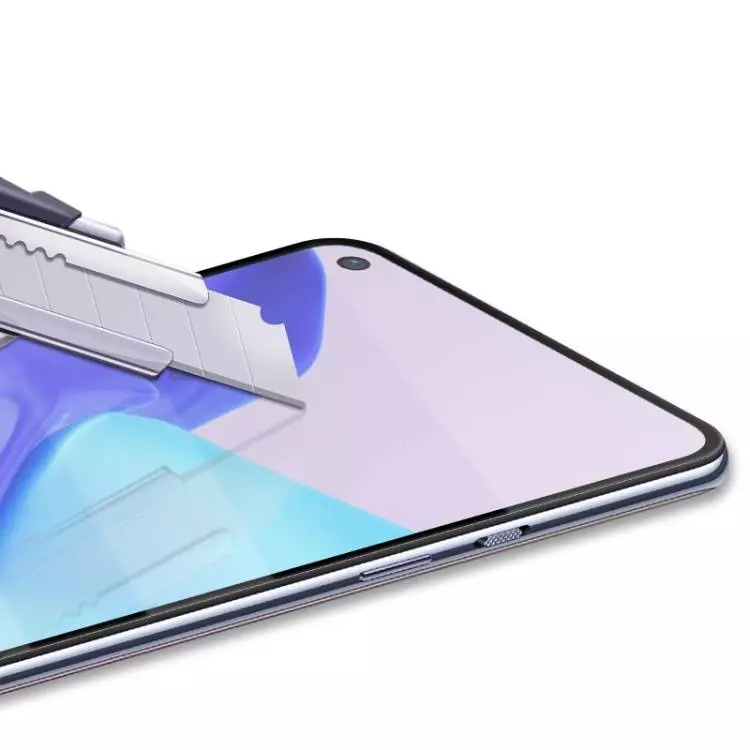 Захисне скло для OnePlus Nord CE 2 5G Mocolo Full Cover Glue Glass (повне проклеювання екрану) Black (Чорний)