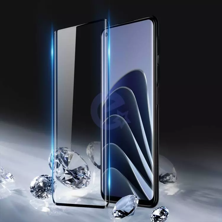 Защитное стекло для Realme 7 Mocolo Full Cover Glue Glass (полная проклейка экрана) Black (Черный)