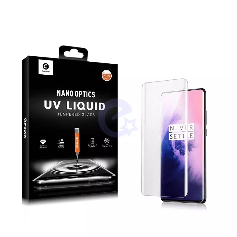 Захисне скло для Samsung Galaxy S23 Plus Mocolo UV Glass (клей + ультрафіолетова лампа) Transparent (Прозорий)