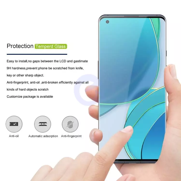 Защитное стекло для Motorola Moto G Stylus 5G Mocolo UV Glass (клей + ультрафиолетовая лампа) Transparent (Прозрачный)
