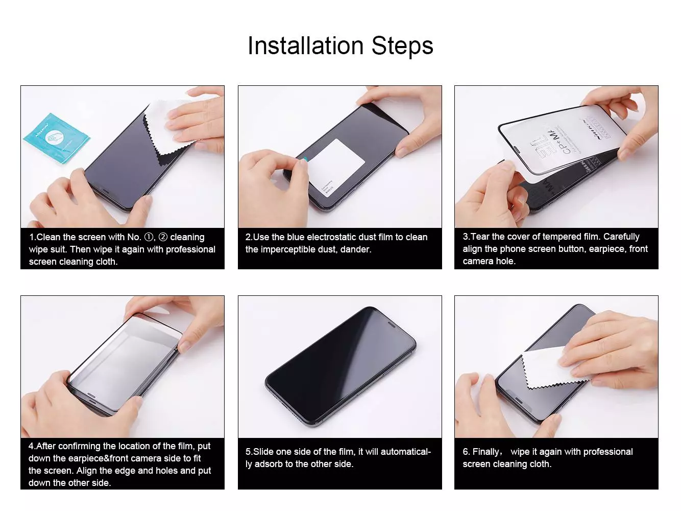 Закаленное защитное стекло Nillkin CP+ PRO для Xiaomi Poco M4 Pro Black (Черный) Закаленное защитное стекло Nillkin CP+ PRO для Xiaomi Poco M4 Pro Black (Черный)