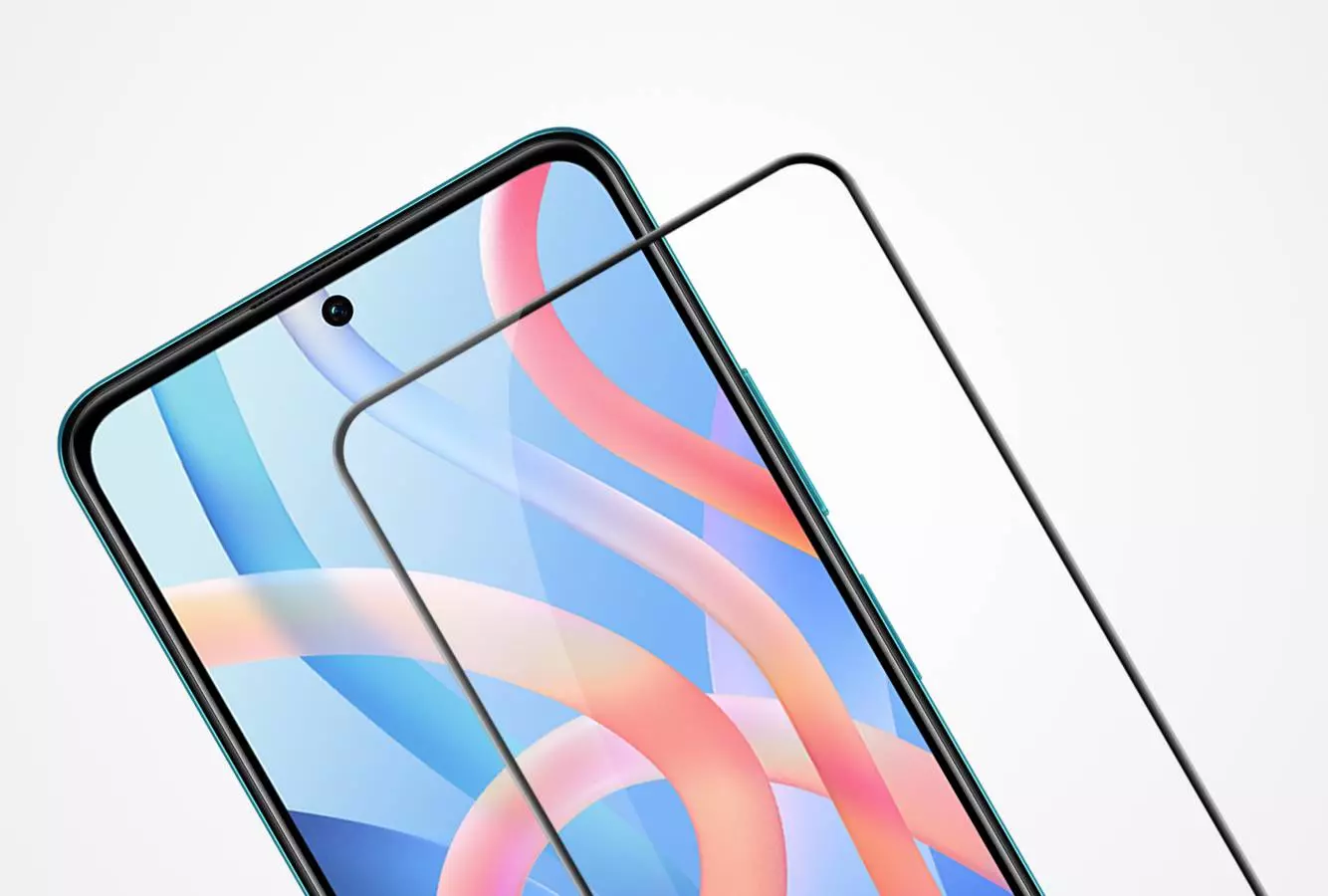 Закаленное защитное стекло Nillkin CP+ PRO для Xiaomi Poco M4 Pro Black (Черный) Закаленное защитное стекло Nillkin CP+ PRO для Xiaomi Poco M4 Pro Black (Черный)