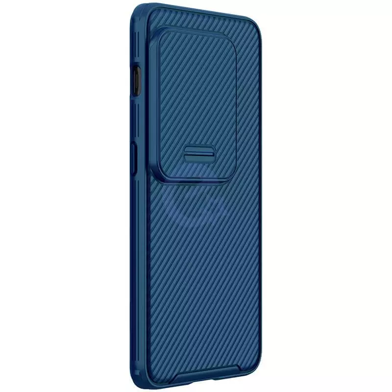 Протиударний чохол бампер Nillkin CamShield Pro (шторка на камеру) для OnePlus 10 Pro Blue (Синій) Протиударний чохол бампер Nillkin CamShield Pro (шторка на камеру) для OnePlus 10 Pro Blue (Синій)