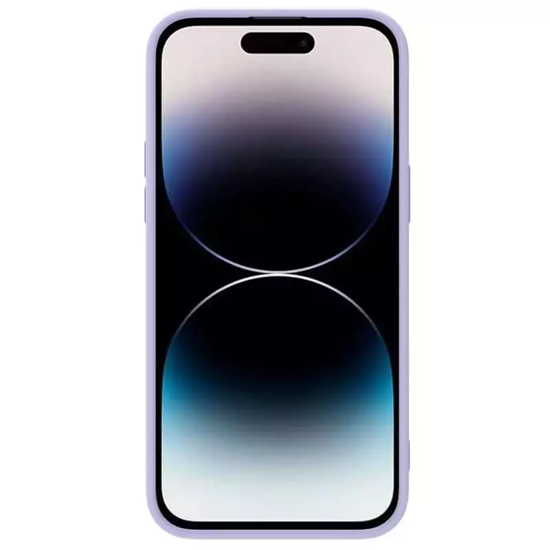 Протиударний чохол бампер Nillkin CamShield Pro (шторка на камеру) для Vivo Y02 Purple (Пурпурний)