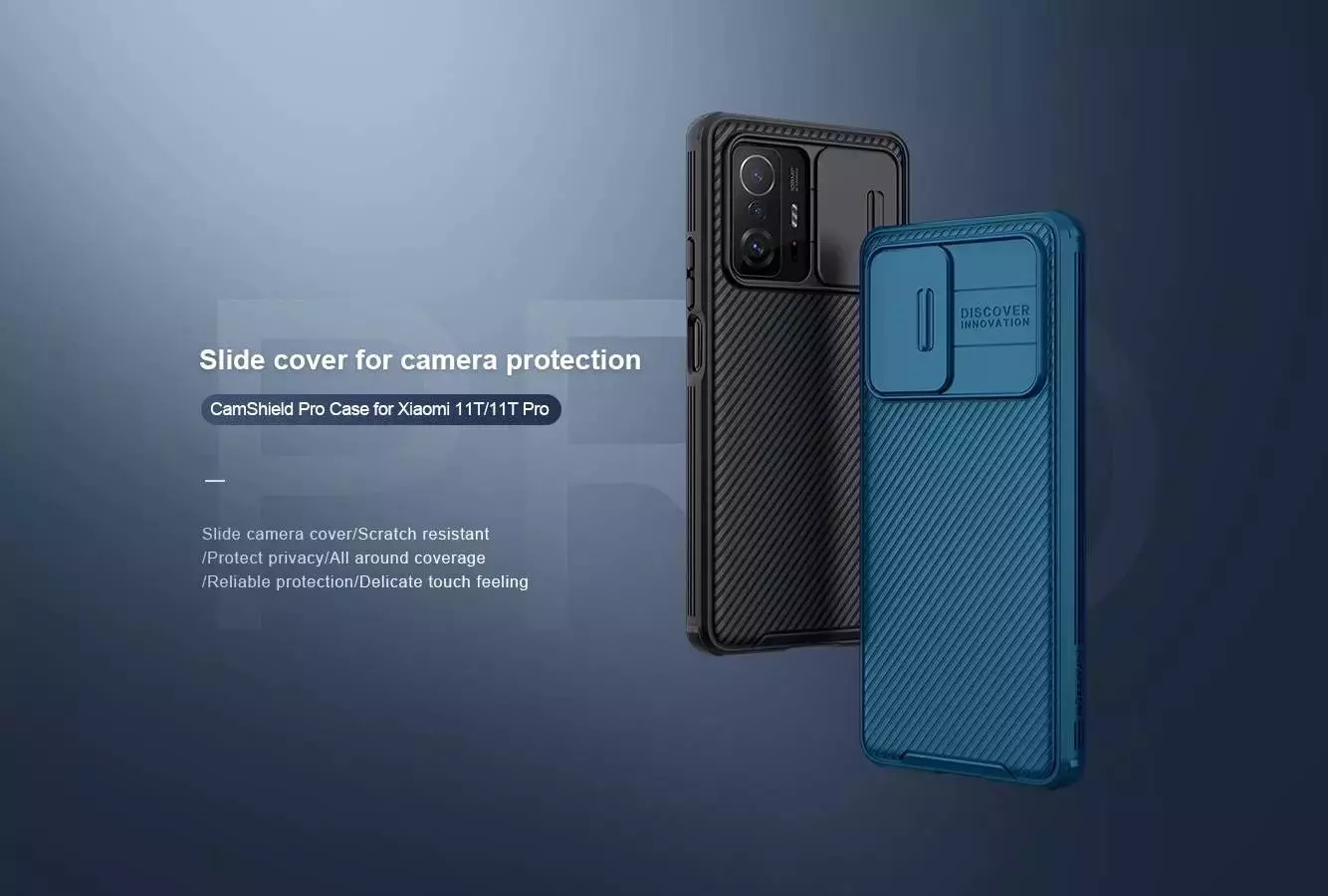 Протиударний чохол бампер Nillkin CamShield Pro (шторка на камеру) для Vivo Y02 Purple (Пурпурний)
