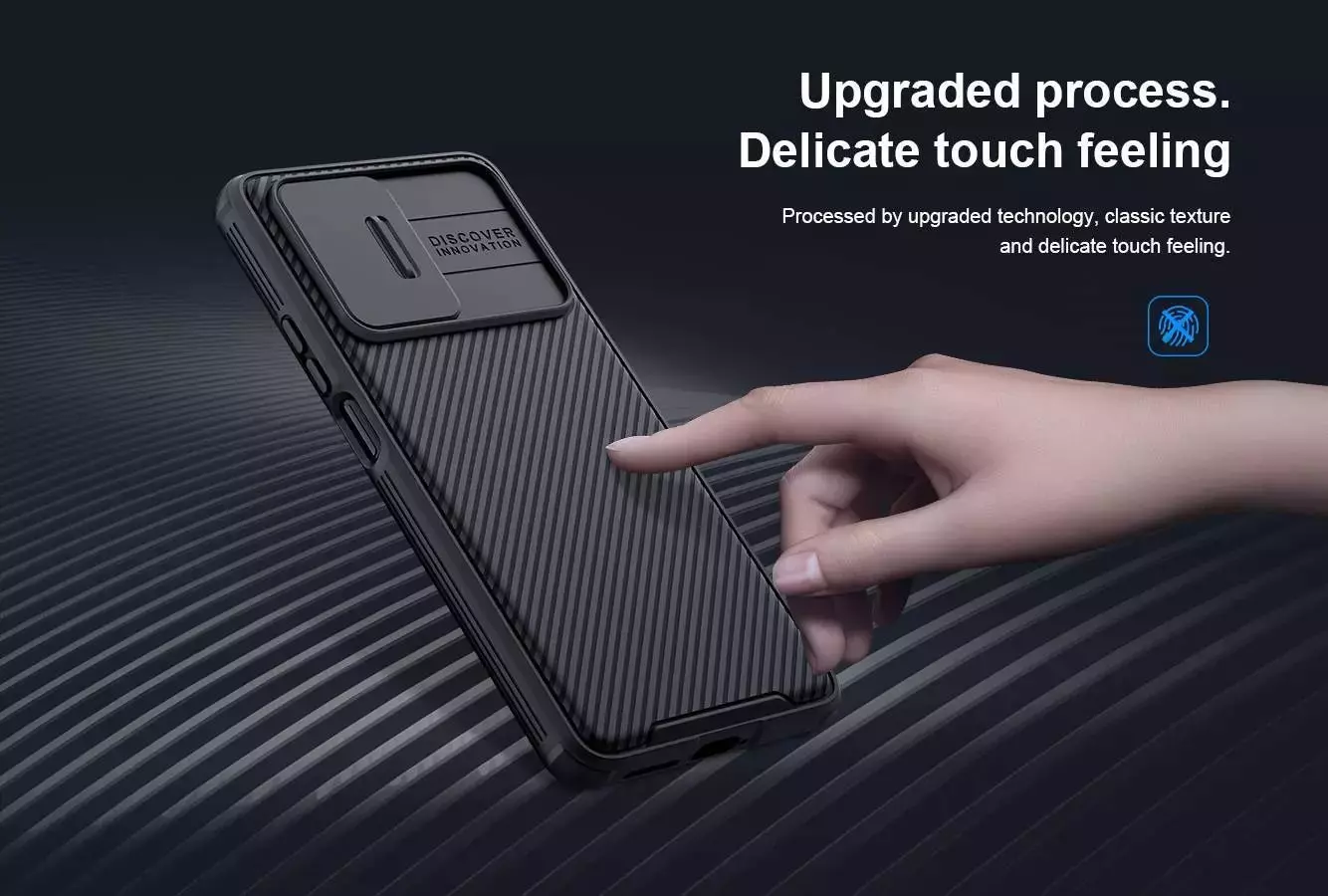 Протиударний чохол бампер Nillkin CamShield Pro (шторка на камеру) для Vivo Y02 Purple (Пурпурний)