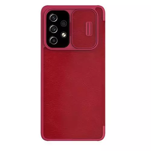 Чехол книжка Nillkin Qin Pro (шторка на камеру) для Samsung Galaxy A53 5G Red (Красный) Чехол книжка Nillkin Qin Pro (шторка на камеру) для Samsung Galaxy A53 5G Red (Красный)
