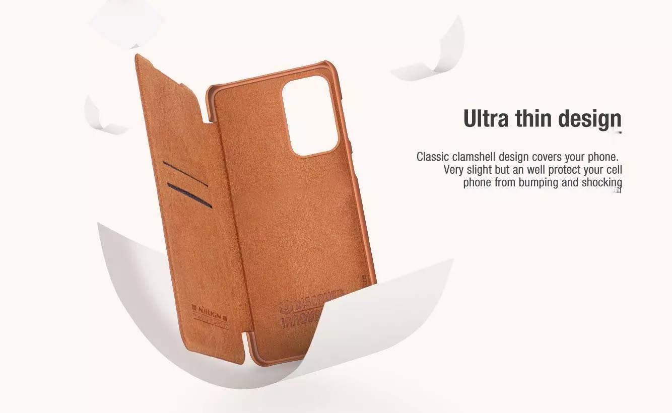 Чехол книжка Nillkin Qin Pro (шторка на камеру) для Samsung Galaxy A53 5G Red (Красный) Чехол книжка Nillkin Qin Pro (шторка на камеру) для Samsung Galaxy A53 5G Red (Красный)