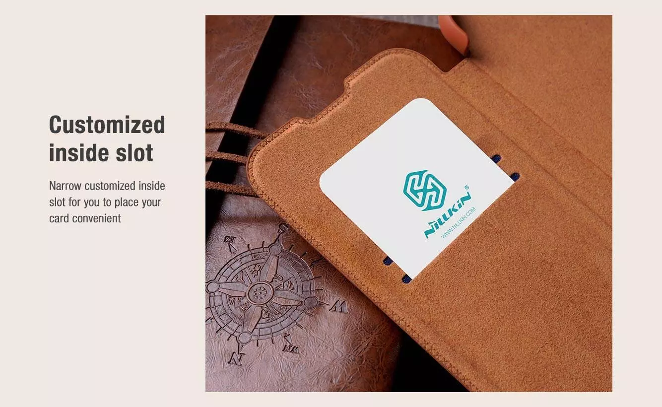 Чехол книжка Nillkin Qin Pro (шторка на камеру) для Samsung Galaxy A53 5G Red (Красный) Чехол книжка Nillkin Qin Pro (шторка на камеру) для Samsung Galaxy A53 5G Red (Красный)