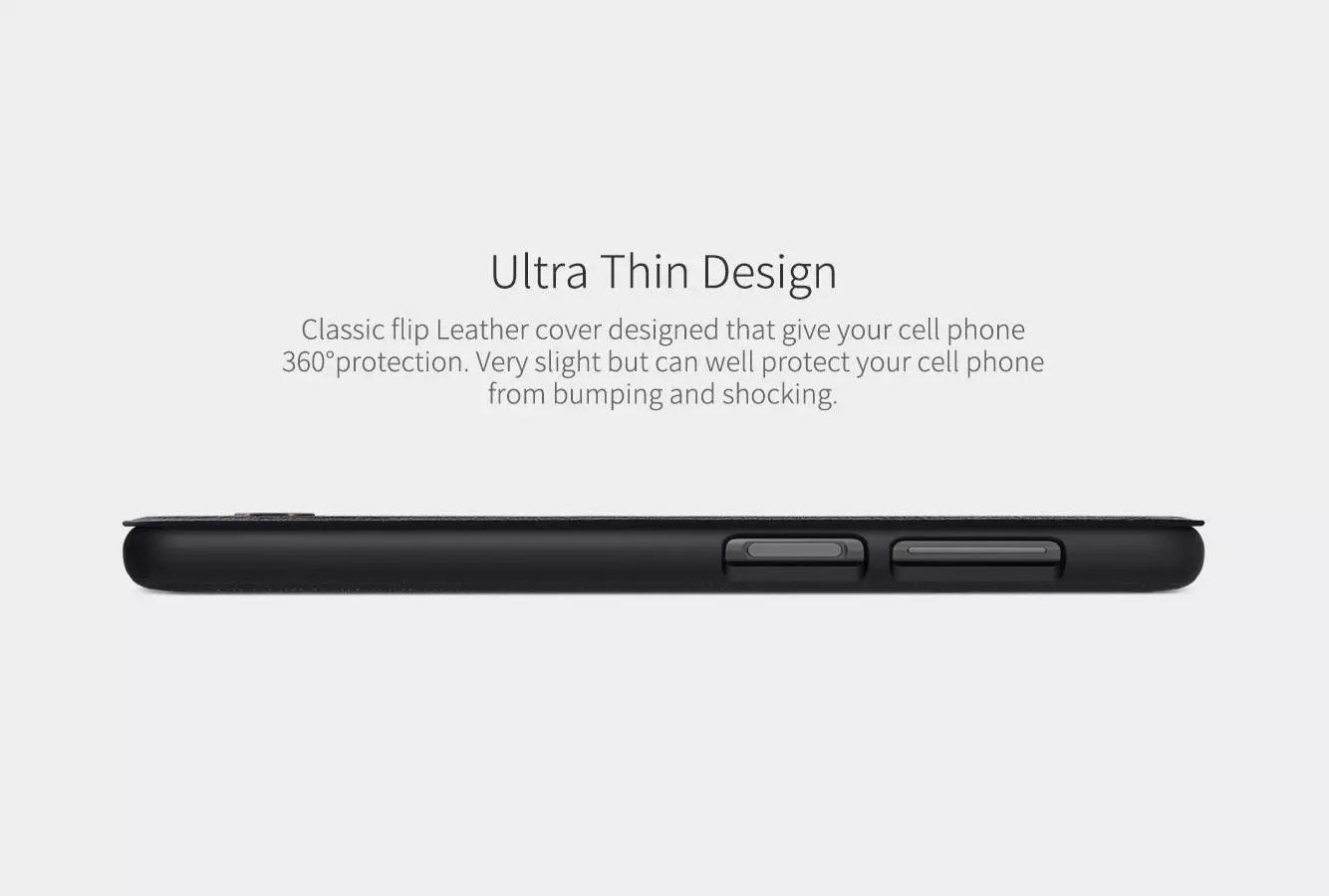 Чехол книжка Nillkin Qin для Xiaomi Redmi Note 11 Pro / Redmi Note 11 Pro 5G / Redmi Note 11E Pro Brown (Коричневый)