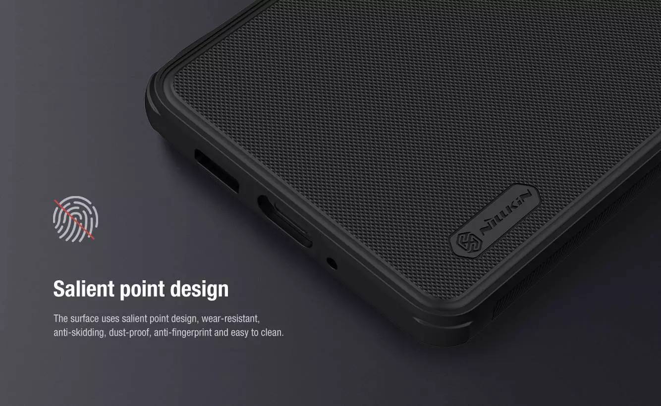 Протиударний чохол бампер Nillkin Super Frosted Shield Pro для Samsung Galaxy A73 5G Red (Червоний)