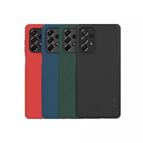 Протиударний чохол бампер Nillkin Super Frosted Shield Pro для Samsung Galaxy A73 5G Red (Червоний)