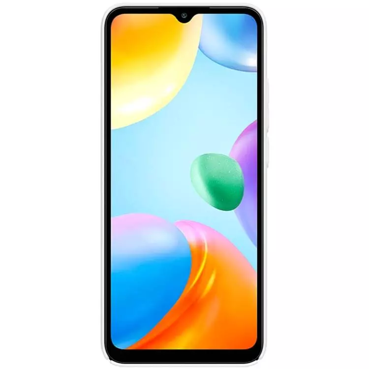 Противоударный чехол бампер Nillkin Super Frosted Shield для Xiaomi Poco C40 / Redmi 10C Red (Красный)