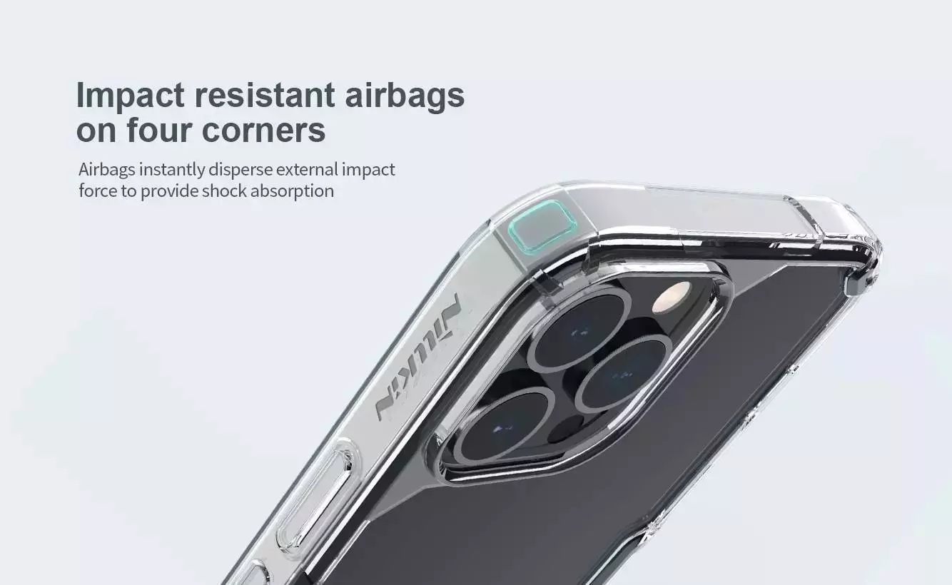Чехол бампер Nillkin TPU Nature Pro для Vivo Y02 Transparent (Прозрачный)
