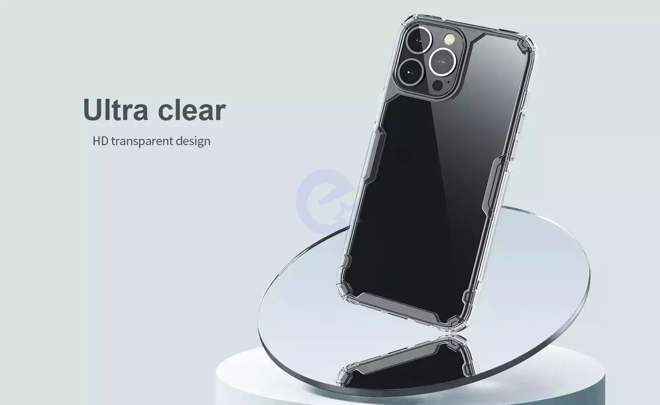 Чехол бампер Nillkin TPU Nature Pro для Vivo Y02 Transparent (Прозрачный)