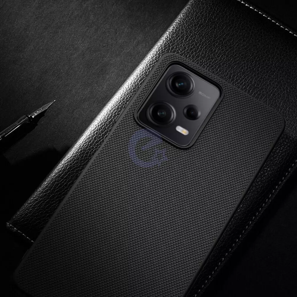 Чохол бампер Nillkin Textured для Xiaomi Redmi Note 12 Pro 5G / Poco X5 Pro Black (Чорний) Чохол бампер Nillkin Textured для Xiaomi Redmi Note 12 Pro 5G / Poco X5 Pro Black (Чорний)