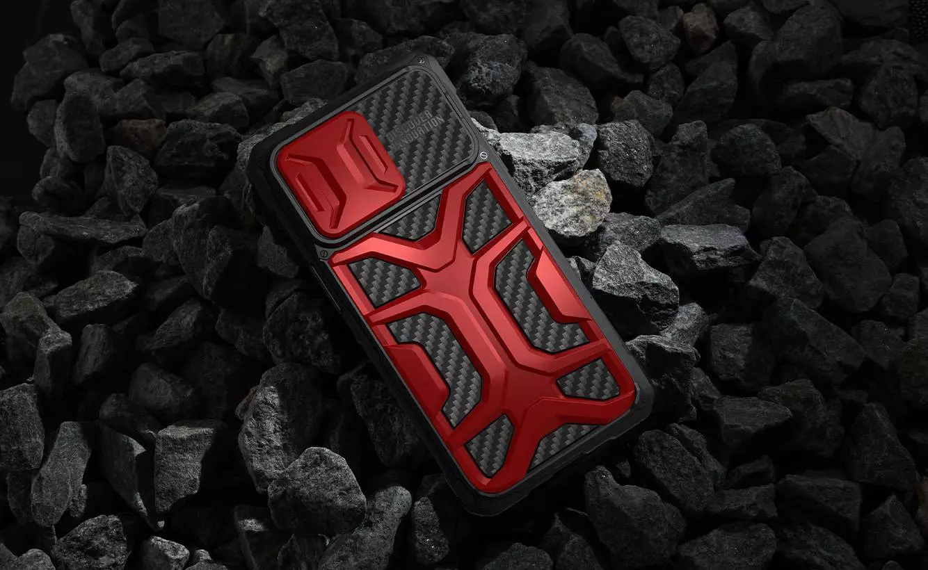 Чохол бампер Nillkin Adventurer для iPhone 13 Pro Max Red (Червоний) Чохол бампер Nillkin Adventurer для iPhone 13 Pro Max Red (Червоний)