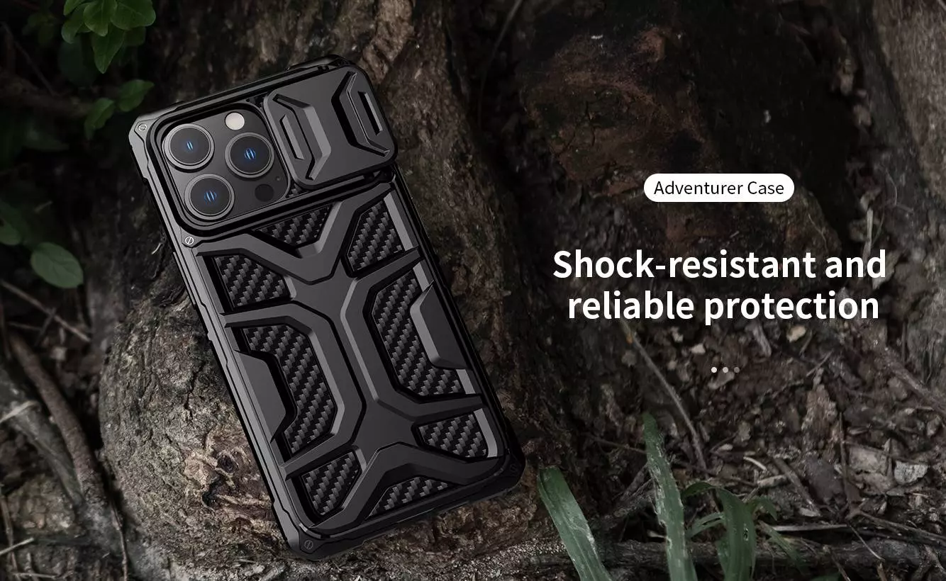 Чохол бампер Nillkin Adventurer для iPhone 13 Pro Max Red (Червоний) Чохол бампер Nillkin Adventurer для iPhone 13 Pro Max Red (Червоний)